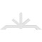 Ekena Millwork Vanguard Architectural Grade PVC Gable Bracket, 96"W x 40"H x 4"D x 6"F, 10/12 Pitch GBP096X40X0406VAN00 - alternate 4